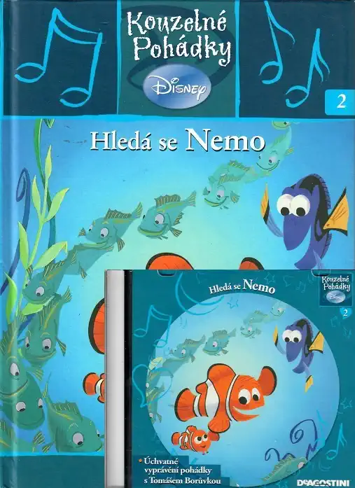 Kouzelné pohádky Disney 2. - Hledá se nemo + CD - bazarové zboží