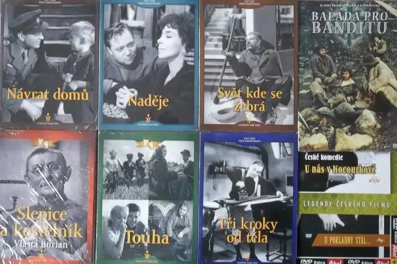Kolekce starý český film 38. - 6DVD + 3DVD dárek