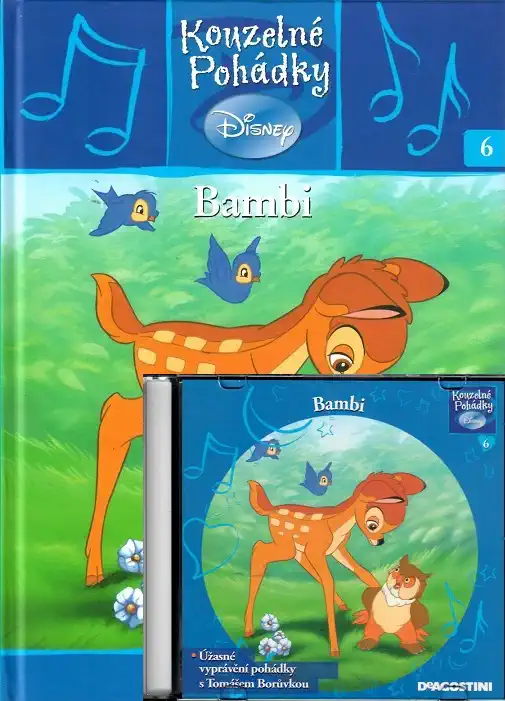 Kouzelné pohádky Disney 6. Bambi + CD - bazarové zboží