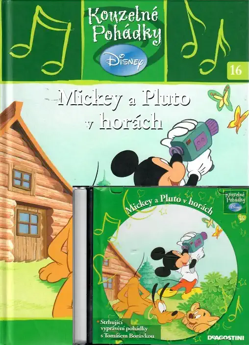 Kouzelné pohádky Disney 16. - Mickey a Pluto na horách + CD - bazarové zboží