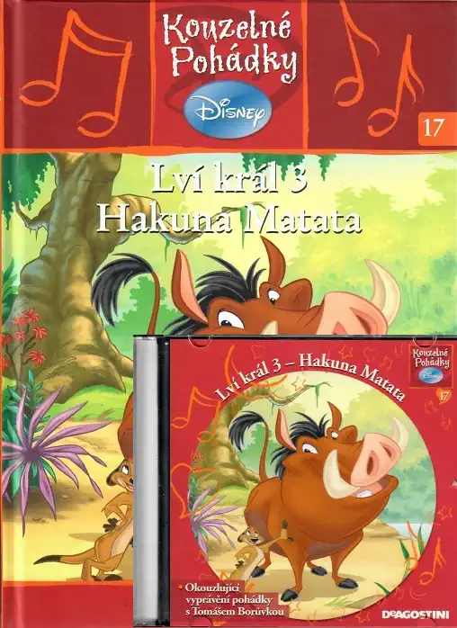 Kouzelné pohádky Disney 17. - Lví král 3 Hakuna Matata + CD - bazarové zboží