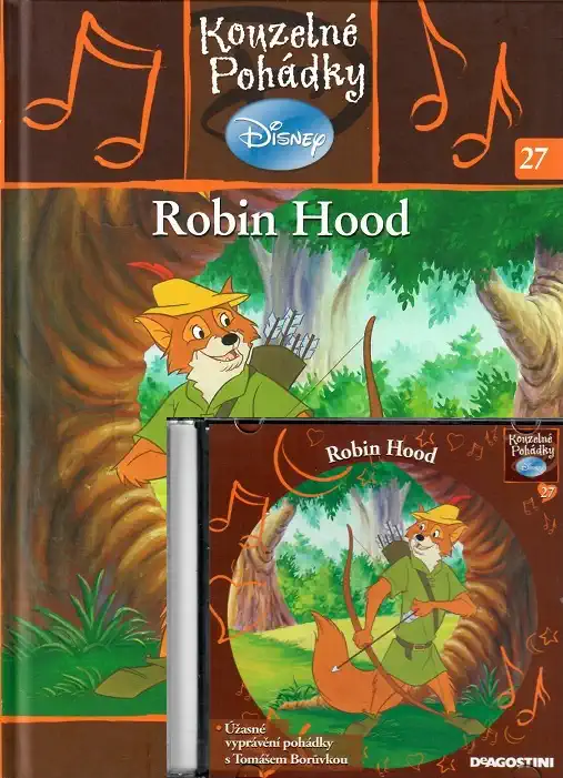Kouzelné pohádky Disney 27. - Robin Hood + CD - bazarové zboží