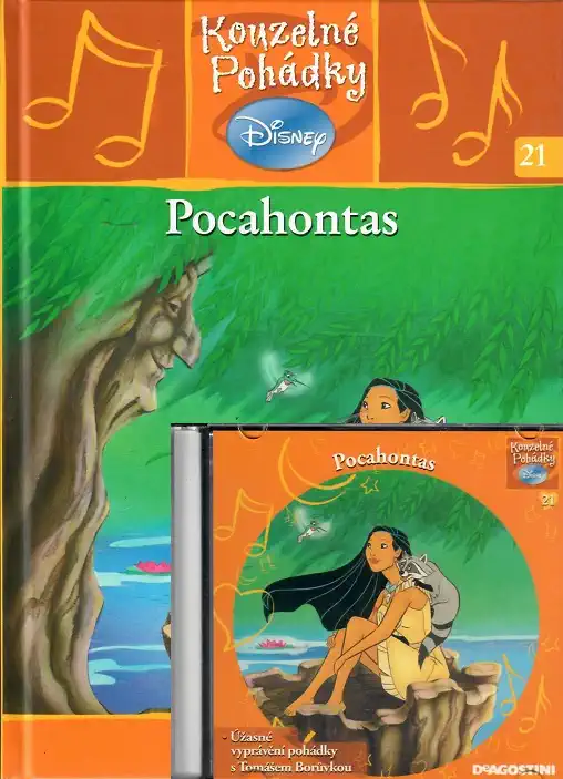 Kouzelné pohádky Disney 21. - Pocahontas + CD - bazarové zboží