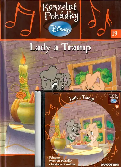 Kouzelné pohádky Disney 19. - Lady a Tramp + CD - bazarové zboží