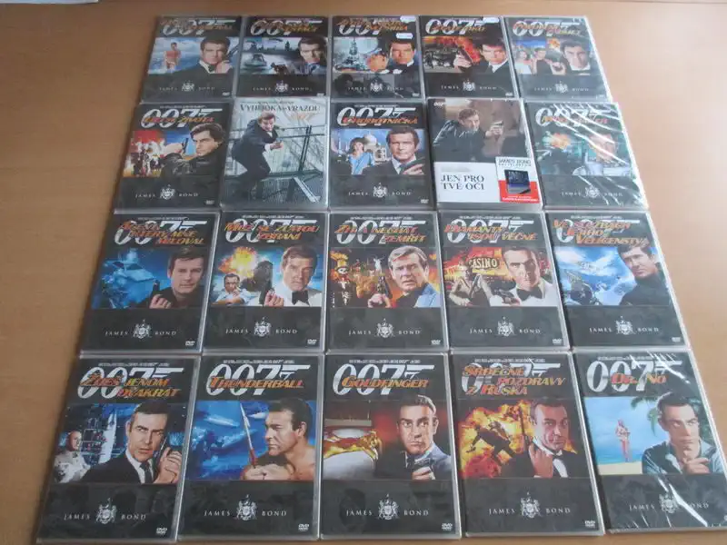 Kolekce James Bond 007 - 20 DVD