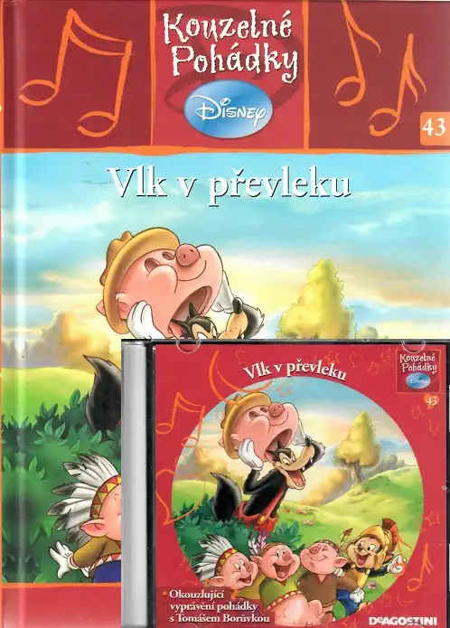 Kouzelné pohádky Disney 43. - Vlk v převleku + CD - bazarové zboží