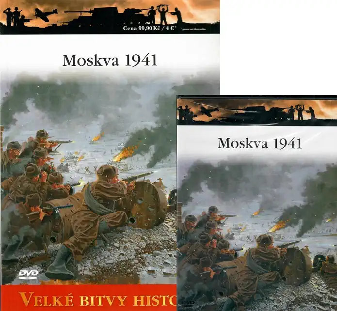 Velké bitvy historie 49 - Moskva 1941 (časopis + DVD)