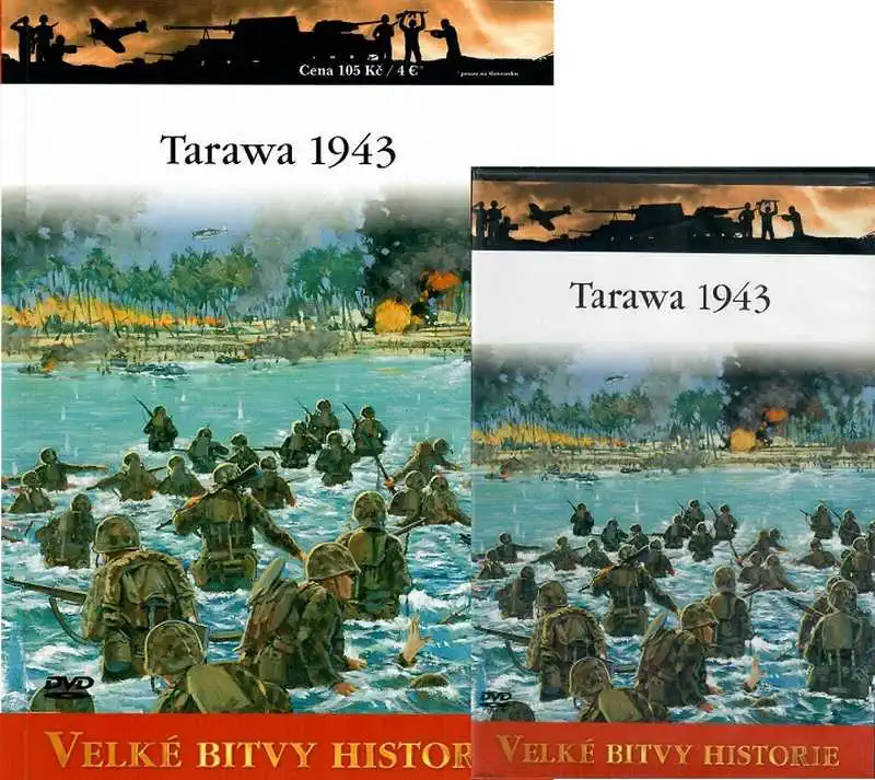 Velké bitvy historie 53 - Tarawa 1943 (časopis + DVD)