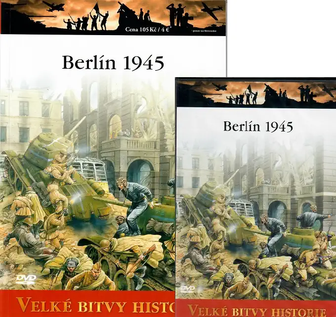 Velké bitvy historie 55 - Berlín 1945 (časopis + DVD)