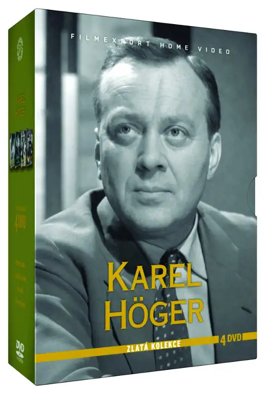 Karel Höger - Zlatá kolekce 4 DVD