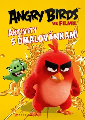 Angry Birds ve filmu aktivity s omalovánkami