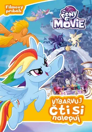 My Little Pony vybarbuj, čti si, nalepuj