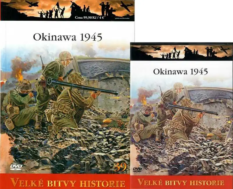 Velké bitvy historie 39 - Okinawa 1945 (časopis + DVD)