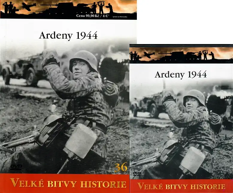 Velké bitvy historie 36 - Ardeny 1944 (časopis + DVD)