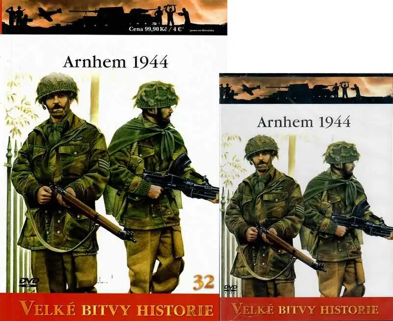 Velké bitvy historie 32 - Arnhem 1944 (časopis + DVD)