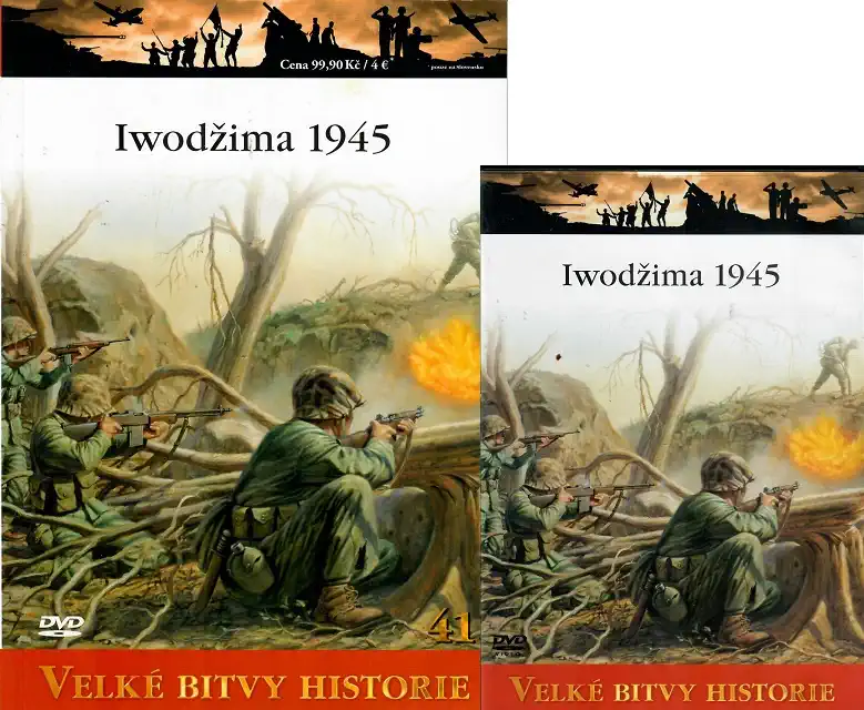 Velké bitvy historie 41 - Iwodžima 1945 (časopis + DVD)