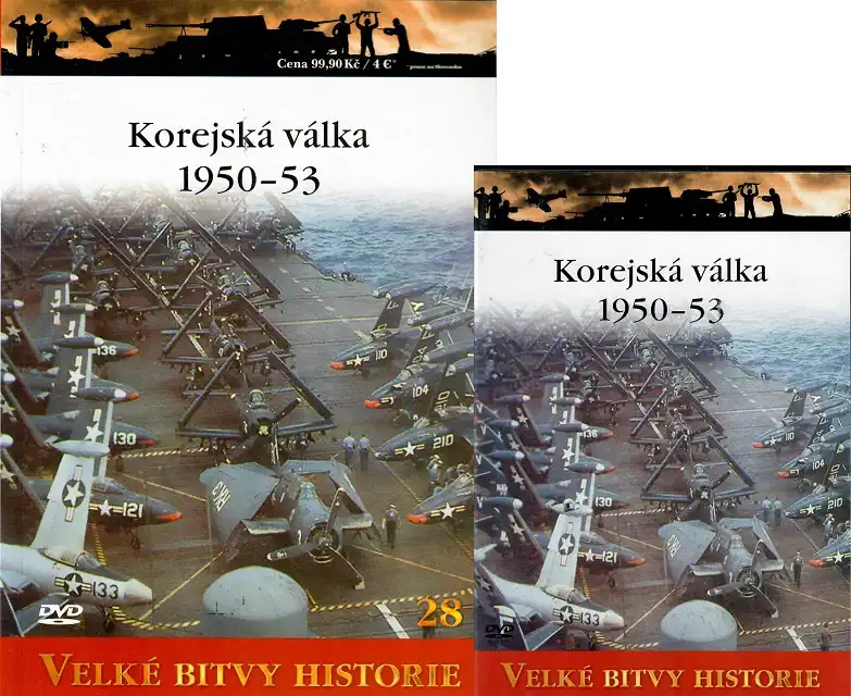 Velké bitvy historie 28 - Korejská válka 1950 - 53 (časopis + DVD)