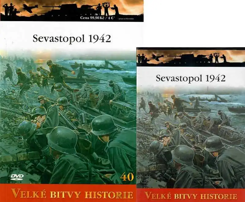 Velké bitvy historie 40 - Sevastopol 1942 (časopis + DVD)