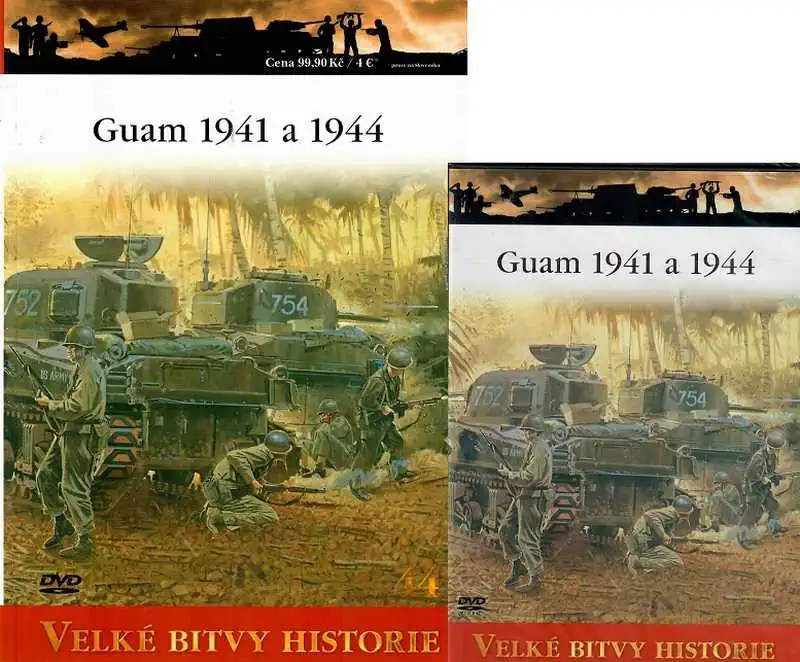 Velké bitvy historie 44 - Guam 1941 a 1944 (časopis + DVD)
