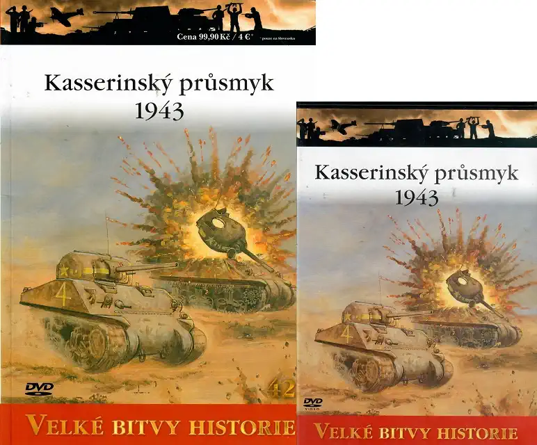 Velké bitvy historie 42 - Kasserinský průsmyk 1943 (časopis + DVD)