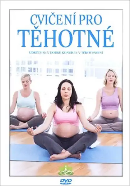 Cvičení pro těhotné DVD plast