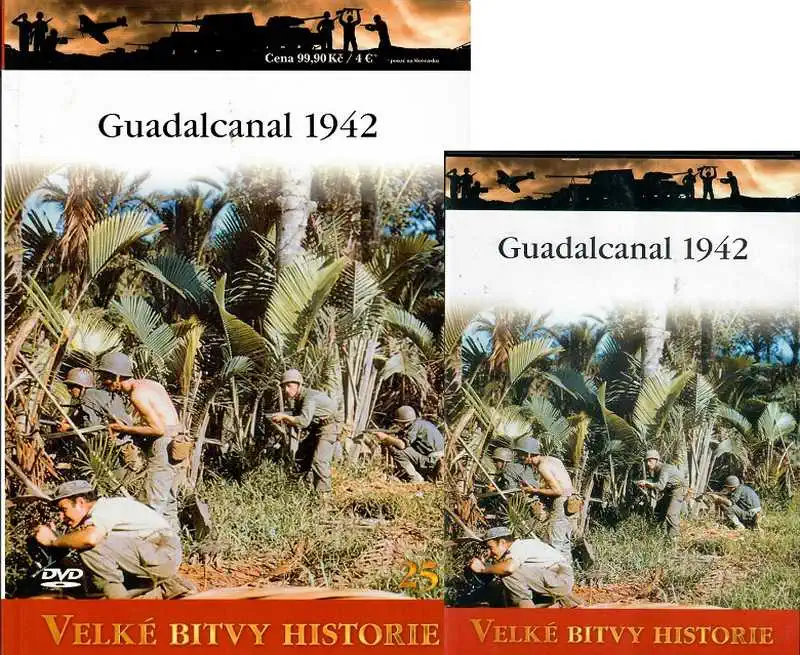 Velké bitvy historie 25 - Guadalcanal 1942 (časopis + DVD)
