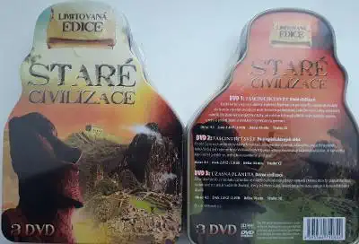 Staré civilizace 3DVD - steel box