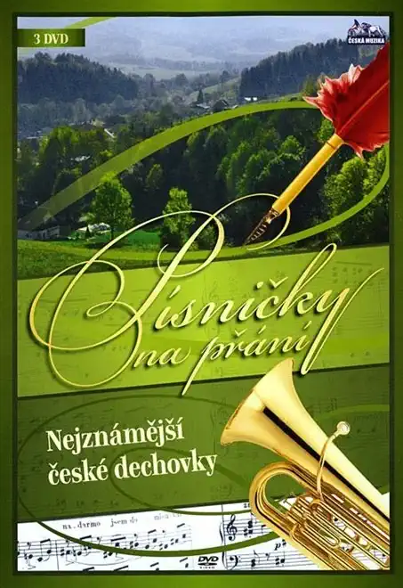 Písničky na přání - Nejznámější české dechovky 3DVD plast