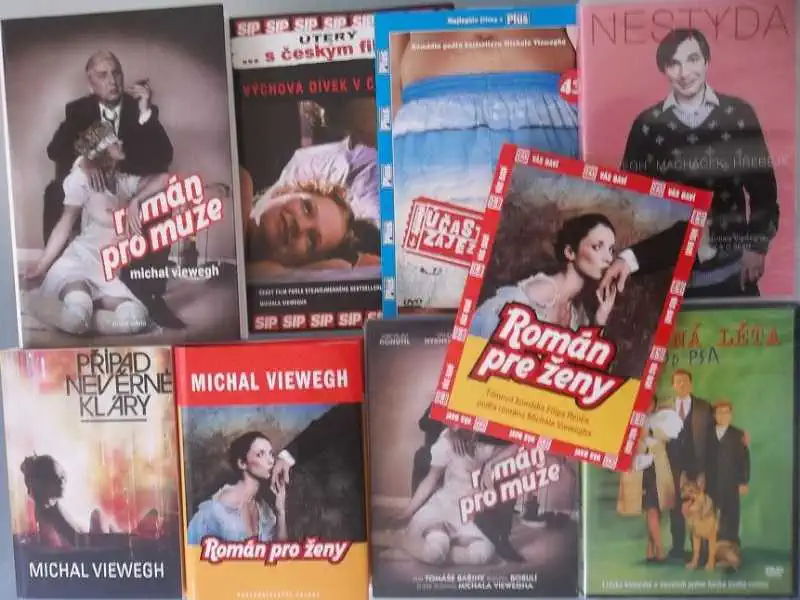 Kolekce Michal Viewegh ( 3x kniha + akce 6 DVD )