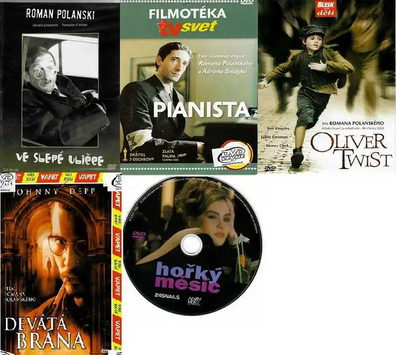 Kolekce Roman Polanski - 5 DVD