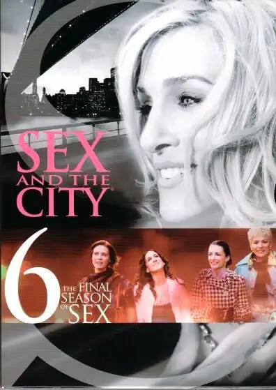 Sex ve městě - DVD - sezóna 6 -  DVD - bazarové zboží  ( nekomplentní )