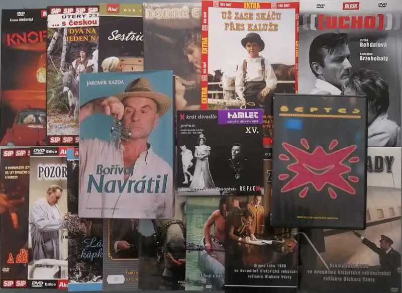 Kolekce Bořivoj Navrátil ( 1x kniha + 16 DVD )