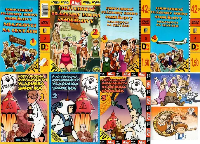 Kolekce Rodiny Smolíkovy ( Kompletní ) - 7 DVD