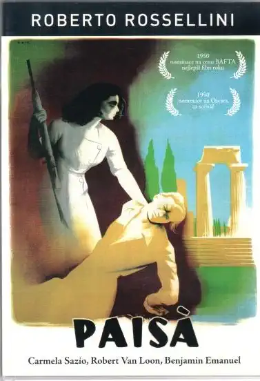 Paisa - DVD plast - bazarové zboží Roberto Rossellini