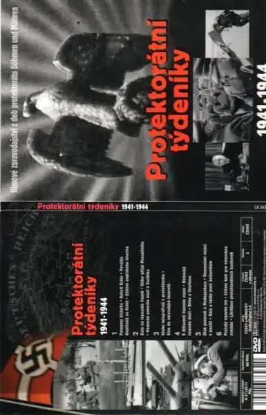 Protektorátní týdeníky 1941-1944 - DVD digipack /bazarové zboží