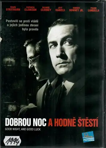 Dobrou noc a hodně štěstí ( bazarové zboží ) - DVD