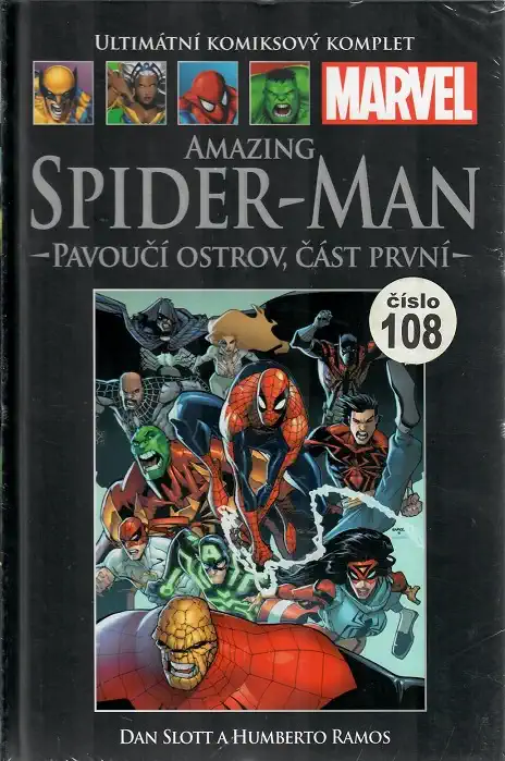 Ultimátní komiksový komplet H80 AMAZING SPIDER-MAN - PAVOUČÍ OSTROV - ČÁST PRVNÍ