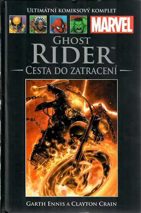 Ultimátní komiksový komplet H38 GHOST RIDER - CESTA DO ZATRACENÍ /bazarové zboží/
