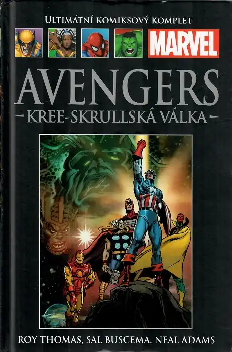 Ultimátní komiksový komplet H104 AVENGERS - KREE-SKRULLSKÁ VÁLKA /bazarové zboží/