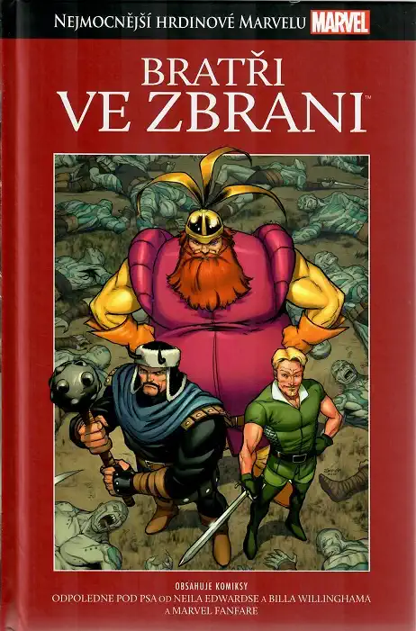 Nejmocnější hrdinové Marvelu - Bratři ve zbrani - hřbet č. 9