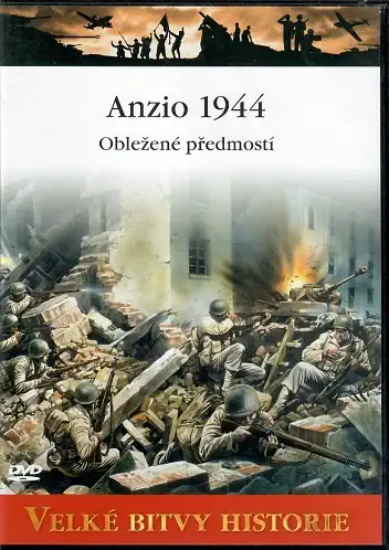 Velké bitvy historie 45 - Anzio 1944 - slim DVD