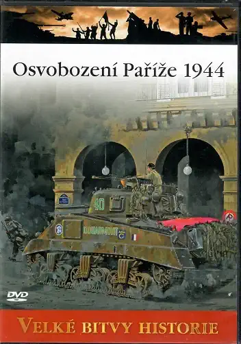 Velké bitvy historie 52 - Osvobození Paříže 1944 - slim DVD
