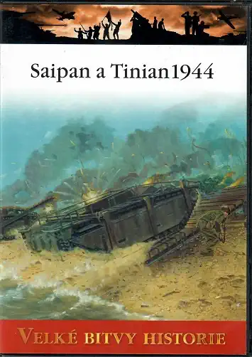 Velké bitvy historie 50 - Saipan a Tinian 1944 - slim DVD