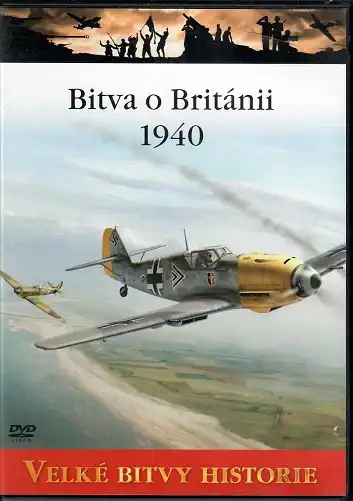 Velké bitvy historie 1 - Bitva o Británii 1940 - slim DVD