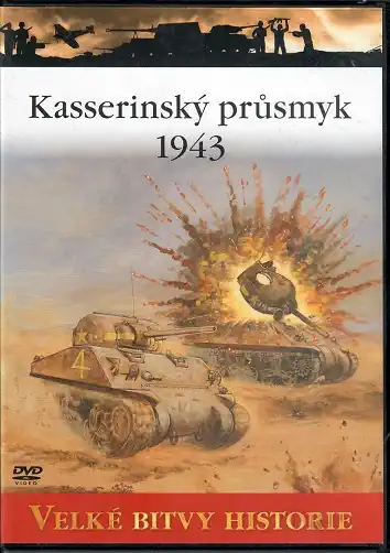 Velké bitvy historie 42 - Kasserinský průsmyk 1943 - slim DVD