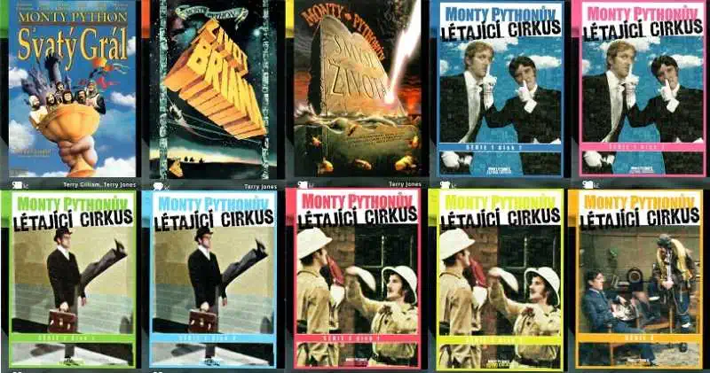 Kolekce Monty Pythonův létající cirkus  10 DVD - bazarové zboží