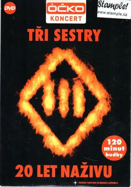 Tři sesty - 20 let naživu - DVD pošetka