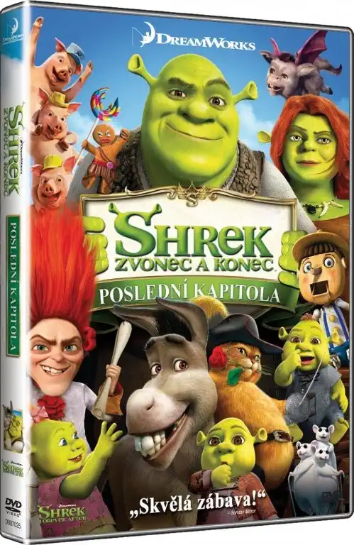 Shrek: Zvonec a konec - poslední kapitola - DVD plast /bazarové zboží/