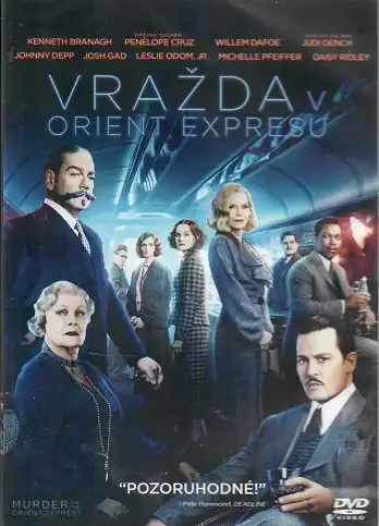 Vražda v Orient expresu (2017) - DVD plast