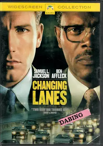 Changing Lanes/ Incident ( bazarové zboží ) - plast DVD